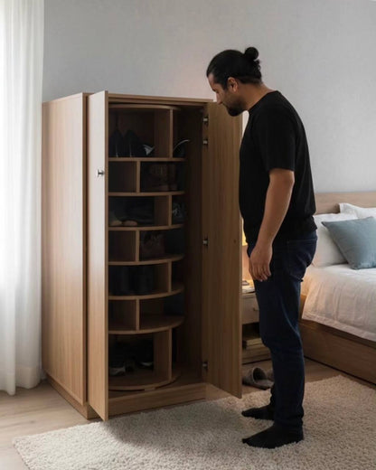 Rotara™ Revolving Shoe Cabinet
